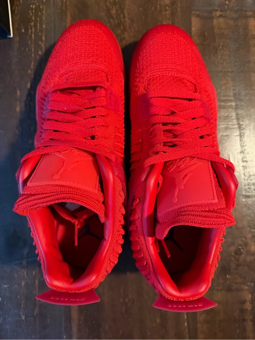 DeadStock Jordan Air Jordan 4 Retro Flyknit in University Red - 9M
